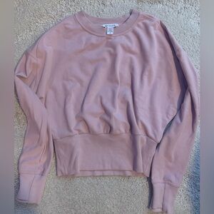 Athleta Sweatshirt Size Small Color Dusty Mauve